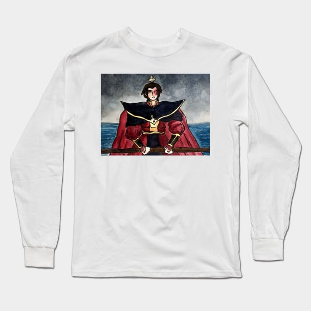 Firelord Zuko: atla Long Sleeve T-Shirt by TheDoodlemancer